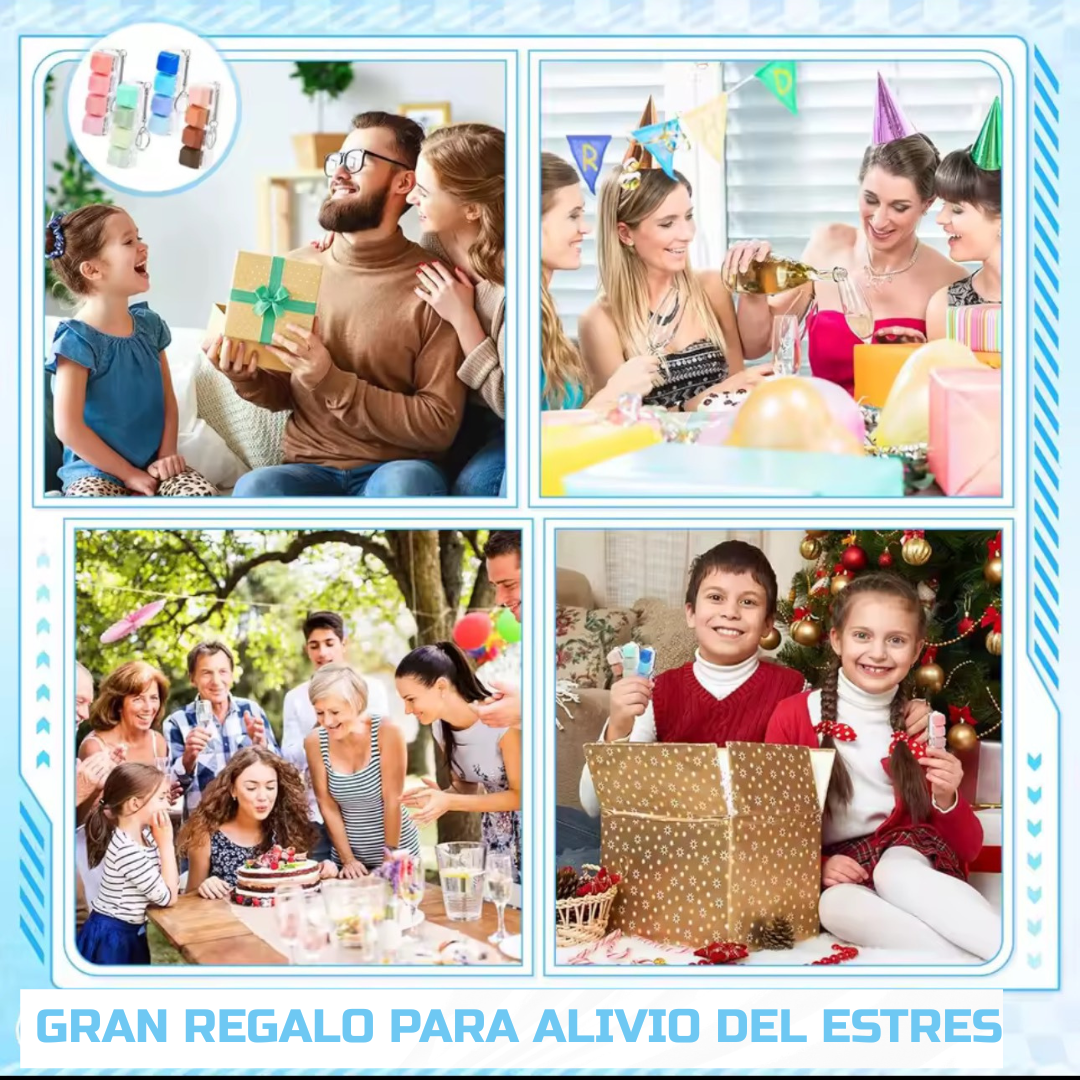 Llaveros de Teclas Antiestres