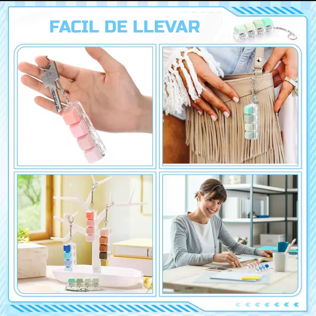 Llaveros de Teclas Antiestres