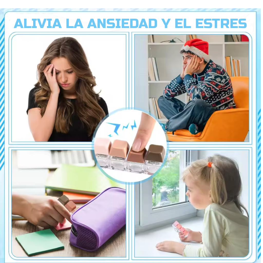 Llaveros de Teclas Antiestres